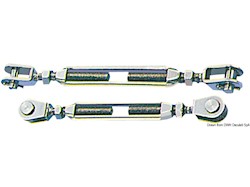 Tenditore inox 16 mm due forcelle fisse